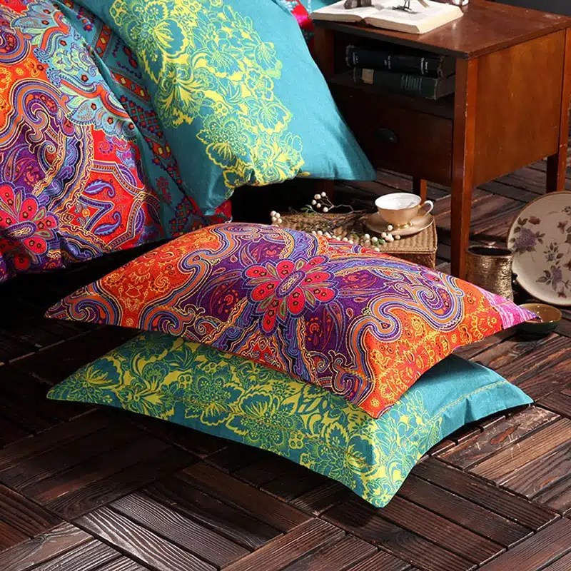 coussin de la parure de lit bohème chic