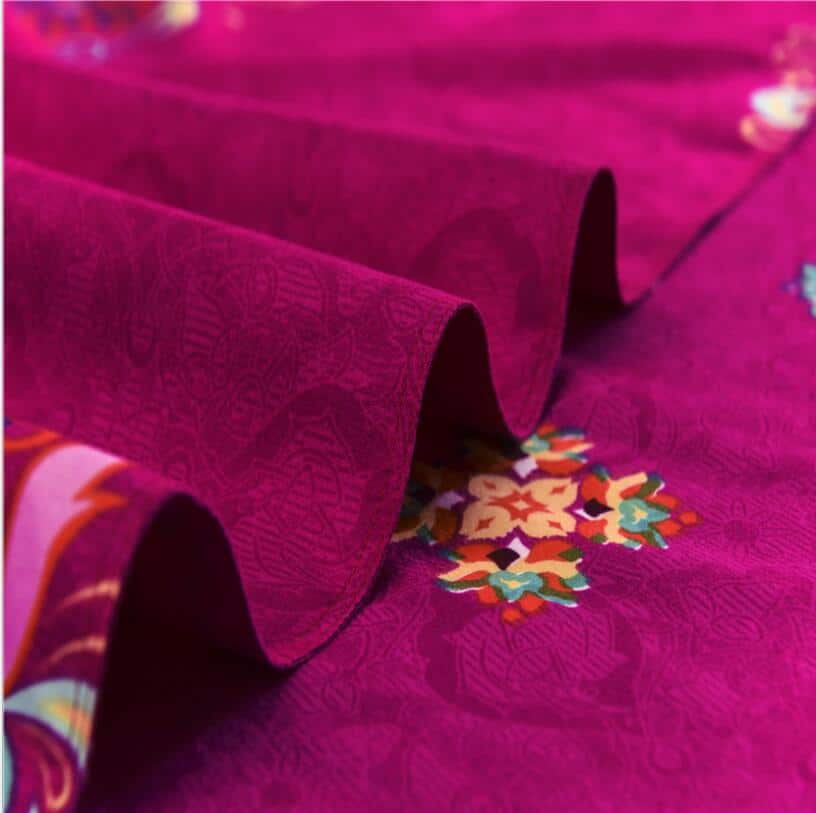 qualité de la parure de lit bohème et mandala fleurie